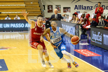 2020-12-30 - Russell DeWayne (De Longhi Treviso Basket) in palleggio - BASKET ALLIANZ PALLACANESTRO TRIESTE VS DE LONGHI TREVISO BASKET - ITALIAN SERIE A - BASKETBALL