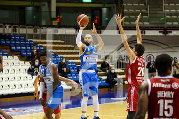 2020-12-30 - David Logan (De Longhi Treviso Basket) al tiro - BASKET ALLIANZ PALLACANESTRO TRIESTE VS DE LONGHI TREVISO BASKET - ITALIAN SERIE A - BASKETBALL