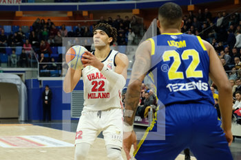 2020-02-15 - Reggie Lynch (22) Urania Basket Milano - URANIA MILANO VS TEZENIS VERONA - ITALIAN SERIE A2 - BASKETBALL