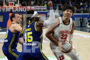 2020-02-15 - Reggie Lynch (22) Urania Basket Milano - URANIA MILANO VS TEZENIS VERONA - ITALIAN SERIE A2 - BASKETBALL