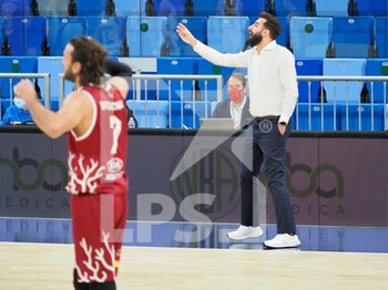 2020-12-05 - Davide Villa, coach della Urania Basket Milano  - URANIA MILANO VS TRAPANI - ITALIAN SERIE A2 - BASKETBALL