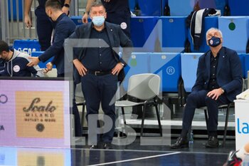 2021-01-23 - Stefano Salieri, head coach Assigeco Piacenza Basket  - URANIA MILANO VS ASSIGECO PIACENZA - ITALIAN SERIE A2 - BASKETBALL