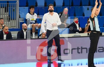 2021-01-23 - Davide Villa, coach della Urania Basket Milano  - URANIA MILANO VS ASSIGECO PIACENZA - ITALIAN SERIE A2 - BASKETBALL