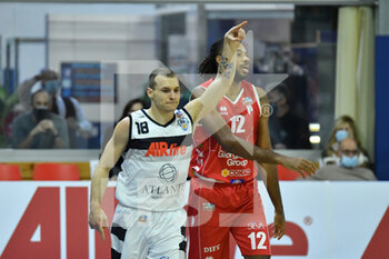 2021-01-27 - Gabriele Romeo (Eurobasket) esultanza - ATLANTE EUROBASKET ROMA VS GIORGI TESI GROUP PISTOIA - ITALIAN SERIE A2 - BASKETBALL