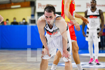 2021-02-21 - Eugenio Fanti (Eurobasket) affaticato - EUROBASKET ROMA VS ORASI RAVENNA - ITALIAN SERIE A2 - BASKETBALL