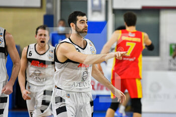 2021-02-21 - Lorenzo Bucarelli (Eurobasket) esultanza - EUROBASKET ROMA VS ORASI RAVENNA - ITALIAN SERIE A2 - BASKETBALL