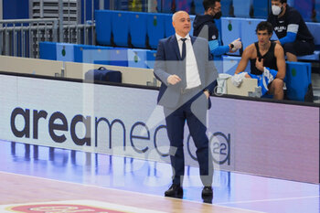 2021-03-13 - Sodini, coach della Orlandina Basket Capo d’Orlando - URANIA MILANO VS CAPO D'ORLANDO - ITALIAN SERIE A2 - BASKETBALL