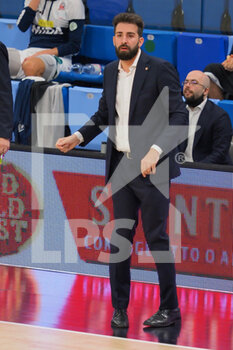 2021-03-13 - Davide Villa, coach della Urania Basket Milano  - URANIA MILANO VS CAPO D'ORLANDO - ITALIAN SERIE A2 - BASKETBALL