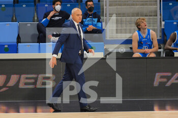 2021-03-13 - Marco Sodini, head coach Orlandina Basket Capo d’Orlando (Orlandina Basket Capo d’Orlando)  - URANIA MILANO VS CAPO D'ORLANDO - ITALIAN SERIE A2 - BASKETBALL