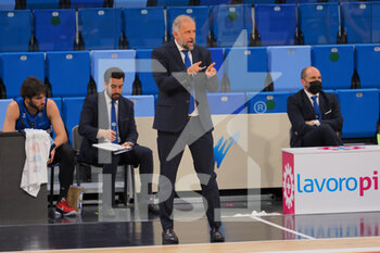 2021-03-18 - Fabio Corbani, head coach della Agribertocchi Orzinuovi Basket  - URANIA MILANO VS ORZI BASKET - ITALIAN SERIE A2 - BASKETBALL