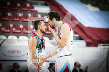 2021-04-14 - Basket Serie A2 Maschile 2020-21 - NPC Rieti  Sanguinetti Giacomo - NPC Rieti  Stefanelli Francesco - NPC Rieti  - RIETI VS FERRARA - ITALIAN SERIE A2 - BASKETBALL