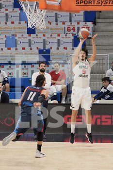 2021-05-01 - Andrea Benevelli (Urania Basket Milano)  al tiro  - URANIA MILANO VS TOP SECRET FERRA - ITALIAN SERIE A2 - BASKETBALL