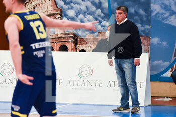 2021-05-16 - Coach Ramagli (Tezenis Verona) - EUROBASKET ROMA VS TEZENIS VERONA - ITALIAN SERIE A2 - BASKETBALL