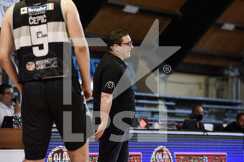 2021-06-12 - Coach Ramondini (Derthona Basket) - EUROBASKET ROMA VS BERTRAM TORTONA - ITALIAN SERIE A2 - BASKETBALL