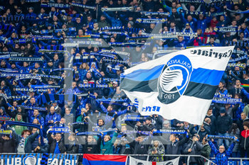 2020-01-01 - Atalanta BC supporters and flags during soccer season 2019/20 symbolic images - Photo credit Fabrizio Carabelli - ITALIAN SOCCER PHOTOS SEASON 2019/20 - OTHER - SOCCER
