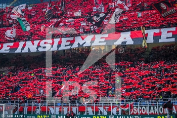 2020-01-01 - AC Milan supporters during soccer season 2019/20 symbolic images - Photo credit Fabrizio Carabelli - ITALIAN SOCCER PHOTOS SEASON 2019/20 - OTHER - SOCCER