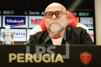 Presentazione Serse Cosmi nuovo allenatore del Perugia Calcio - OTHER - SOCCER