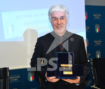 2020-02-03 - Giampiero Gasperini (allenatore Atalanta) vince la Panchina d’oro per il miglior allenatore della Serie A - 28A EDIZIONE PANCHINA D'ORO - OTHER - SOCCER