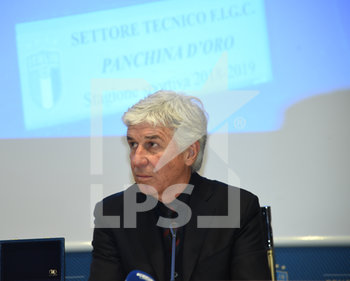 2020-02-03 - Giampiero Gasperini (Atalanta) - 28A EDIZIONE PANCHINA D'ORO - OTHER - SOCCER