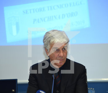 2020-02-03 - Giampiero Gasperini (allenatore Atalanta) - 28A EDIZIONE PANCHINA D'ORO - OTHER - SOCCER