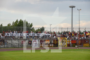 2019-08-17 - I tifosi romani allo stadio di arezzo - AMICHEVOLE 2019 - AREZZO VS ROMA - FRIENDLY MATCH - SOCCER