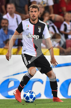 2019-08-17 - Aaron James Ramsey della Juventus in azione. - AMICHEVOLE 2019 - TRIESTINA VS JUVENTUS - FRIENDLY MATCH - SOCCER