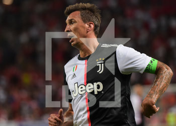 2019-08-17 - Mario Mandzukic della Juventus in azione - AMICHEVOLE 2019 - TRIESTINA VS JUVENTUS - FRIENDLY MATCH - SOCCER