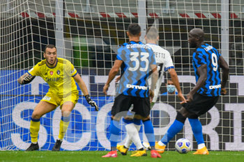 2020-09-19 - Romelu Lukaku (Inter) calcia a rete - INTER VS PISA - FRIENDLY MATCH - SOCCER