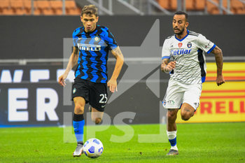 2020-09-19 - Nicolò Barella (Inter) e Danilo Soddimo (Pisa) - INTER VS PISA - FRIENDLY MATCH - SOCCER