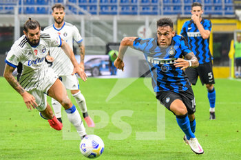 2020-09-19 - Eros Pisano (Pisa) Lautaro Martinez (Inter) - INTER VS PISA - FRIENDLY MATCH - SOCCER