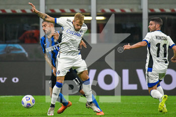 2020-09-19 - Aleksandar Kolarov (Inter) e Giuseppe Sibilli (Pisa) - INTER VS PISA - FRIENDLY MATCH - SOCCER