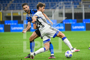 2020-09-19 - Roberto Gagliardini (Inter) e Marco Varnier (Pisa) - INTER VS PISA - FRIENDLY MATCH - SOCCER