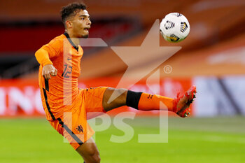 2020-11-11 - Owen Wijndal of The Netherlands during the International Friendly football match between Netherlands and Spain on november 11, 2020 at Johan Cruijff Arena in Amsterdam, Netherlands - Photo Marcel ter Bals / Orange Pictures / DPPI - FRIENDLY FOOTBALL MATCH BETWEEN NETHERLANDS AND SPAIN - FRIENDLY MATCH - SOCCER
