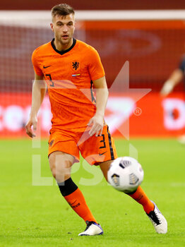 2020-11-11 - Joel Veltman of The Netherlands during the International Friendly football match between Netherlands and Spain on november 11, 2020 at Johan Cruijff Arena in Amsterdam, Netherlands - Photo Marcel ter Bals / Orange Pictures / DPPI - FRIENDLY FOOTBALL MATCH BETWEEN NETHERLANDS AND SPAIN - FRIENDLY MATCH - SOCCER