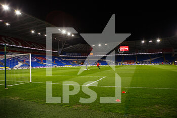 2021-03-27 - General view inside Cardiff City Stadium ahead of the international friendly football match between Wales and Mexico on March 27, 2021 at the Cardiff City Stadium in Cardiff, Wales - Photo Gruffydd Thomas / ProSportsImages / DPPI - WALES AND MEXICO - FRIENDLY MATCH - SOCCER