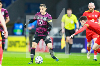 2021-03-27 - Mexico midfielder Andrés Guardado during the international friendly football match between Wales and Mexico on March 27, 2021 at the Cardiff City Stadium in Cardiff, Wales - Photo Gruffydd Thomas / ProSportsImages / DPPI - WALES AND MEXICO - FRIENDLY MATCH - SOCCER