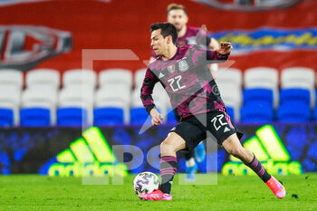 2021-03-27 - Mexico forward Hirving Lozano during the international friendly football match between Wales and Mexico on March 27, 2021 at the Cardiff City Stadium in Cardiff, Wales - Photo Gruffydd Thomas / ProSportsImages / DPPI - WALES AND MEXICO - FRIENDLY MATCH - SOCCER