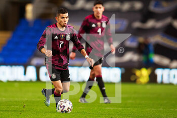 2021-03-27 - Mexico midfielder Orbelín Pineda during the international friendly football match between Wales and Mexico on March 27, 2021 at the Cardiff City Stadium in Cardiff, Wales - Photo Gruffydd Thomas / ProSportsImages / DPPI - WALES AND MEXICO - FRIENDLY MATCH - SOCCER