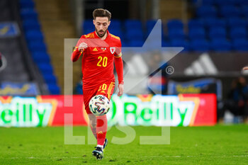 2021-03-27 - Wales midfielder Josh Sheehan (20) during the international friendly football match between Wales and Mexico on March 27, 2021 at the Cardiff City Stadium in Cardiff, Wales - Photo Gruffydd Thomas / ProSportsImages / DPPI - WALES AND MEXICO - FRIENDLY MATCH - SOCCER