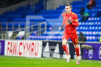 2021-03-27 - Wales forward Gareth Bale during the international friendly football match between Wales and Mexico on March 27, 2021 at the Cardiff City Stadium in Cardiff, Wales - Photo Gruffydd Thomas / ProSportsImages / DPPI - WALES AND MEXICO - FRIENDLY MATCH - SOCCER