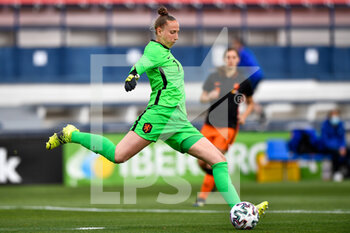 2021-04-09 - Sari van Veenendaal of Netherlands during the Women's International Friendly football match between Spain and Netherlands on April 9, 2021 at Estadio Municipal de Marbella in Marbella, Spain - Photo Pablo Morano / Orange Pictures / DPPI - WOMEN'S INTERNATIONAL FRIENDLY FOOTBALL MATCH - SPAIN VS NETHERLANDS - FRIENDLY MATCH - SOCCER