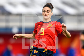 2021-04-09 - Esther Gonzalez Rodriguez of Spain during the Women's International Friendly football match between Spain and Netherlands on April 9, 2021 at Estadio Municipal de Marbella in Marbella, Spain - Photo Pablo Morano / Orange Pictures / DPPI - WOMEN'S INTERNATIONAL FRIENDLY FOOTBALL MATCH - SPAIN VS NETHERLANDS - FRIENDLY MATCH - SOCCER