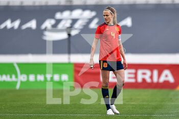 2021-04-09 - Irene Paredes of Spain during the Women's International Friendly football match between Spain and Netherlands on April 9, 2021 at Estadio Municipal de Marbella in Marbella, Spain - Photo Pablo Morano / Orange Pictures / DPPI - WOMEN'S INTERNATIONAL FRIENDLY FOOTBALL MATCH - SPAIN VS NETHERLANDS - FRIENDLY MATCH - SOCCER