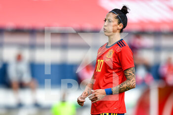 2021-04-09 - Jenifer Hermoso of Spain during the Women's International Friendly football match between Spain and Netherlands on April 9, 2021 at Estadio Municipal de Marbella in Marbella, Spain - Photo Pablo Morano / Orange Pictures / DPPI - WOMEN'S INTERNATIONAL FRIENDLY FOOTBALL MATCH - SPAIN VS NETHERLANDS - FRIENDLY MATCH - SOCCER
