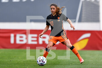 2021-04-09 - Danielle van de Donk of Netherlands during the Women's International Friendly football match between Spain and Netherlands on April 9, 2021 at Estadio Municipal de Marbella in Marbella, Spain - Photo Pablo Morano / Orange Pictures / DPPI - WOMEN'S INTERNATIONAL FRIENDLY FOOTBALL MATCH - SPAIN VS NETHERLANDS - FRIENDLY MATCH - SOCCER
