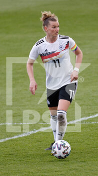 2021-04-13 - Alexandra Popp of Germany during the International Women's Friendly football match between Germany and Norway on April 13, 2021 at Brita-Arena in Wiesbaden, Germany - Photo Heiko Becker / firo Sportphoto / DPPI - AMICHEVOLE NAZIONALE FEMMINILE 2021 - GERMANIA VS NORVEGIA - FRIENDLY MATCH - SOCCER