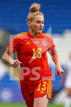2021-04-13 - Wales Rachel Rowe during the International Women's Friendly football match between Wales and Denmark on April 13, 2021 at the Cardiff City Stadium in Cardiff, Wales - Photo Dan Minto / ProSportsImages / DPPI - AMICHEVOLE FEMMINILE 2021 - GALLES VS DANIMARCA - FRIENDLY MATCH - SOCCER