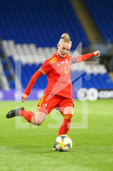 2021-04-13 - Wales Sophie Ingle (4) in action during the International Women's Friendly football match between Wales and Denmark on April 13, 2021 at the Cardiff City Stadium in Cardiff, Wales - Photo Dan Minto / ProSportsImages / DPPI - AMICHEVOLE FEMMINILE 2021 - GALLES VS DANIMARCA - FRIENDLY MATCH - SOCCER