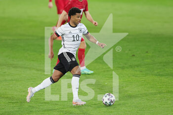 2021-06-02 - Serge Gnabry of Germany during the Friendly Football match between Germany and Denmark on June 2, 2021 at Tivoli Stadion in Innsbruck, Austria - Photo Ralf Ibing / firo Sportphoto / DPPI - FRIENDLY MATCH 2021 - GERMANY VS DENMARK - FRIENDLY MATCH - SOCCER