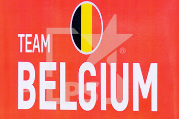 2021-06-03 - Team Belgium logo during the International Friendly football match between Belgium and Greece on June 3, 2021 at King Baudouin Stadium in Brussel, Belgium - Photo Jeroen Meuwsen / Orange Pictures / DPPI - 2021 FRIENDLY FOOTBALL MATCH BETWEEN BELGIUM AND GREECE  - FRIENDLY MATCH - SOCCER